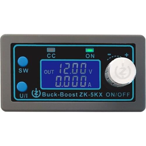 DC DC Buck-Boost Converter CC CV 0.6-36V 5A 80W Adjustable Regulate Power Supply