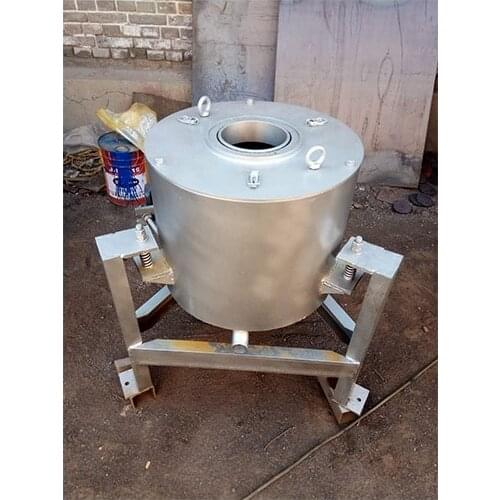 1.1KW vertical centrifugal force separate suspended impurities edible oil filter machine