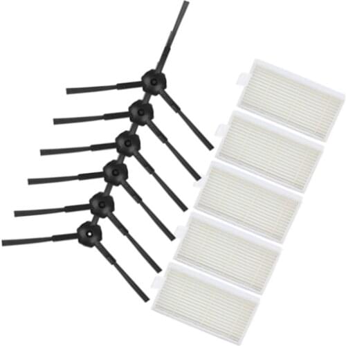 Vacuum Cleaner Side Brush HEPA Filter for Lidl SilverCrest SSR 3000 A1 Robotic Vacuum Cleaner Bruhes Filters Parts