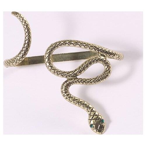 Zodiac punk hip-hop snake-shaped exaggerated personality bracelet Gift collier femme bracelet браслет Hot wholesale