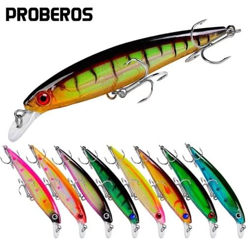 1PC Minnow Fishing Lure 13.4g 11cm Plastic Hard Aritificial Wobblers Balancer Trout Bass Pike Carp Swimbait Fishing Tackle