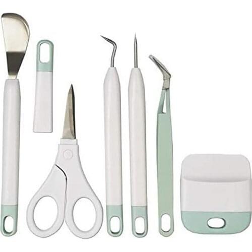 6pcs/set Craft Vinyl Weeding Tool Set Dried Flower Basic Handmade Tools DIY Kit Silhouettes Cameos Lettering Scrapbooking