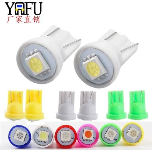 T10 1smd 5050 automobile LED side lamp / instrument lamp / reading lamp / roof lamp width lamp