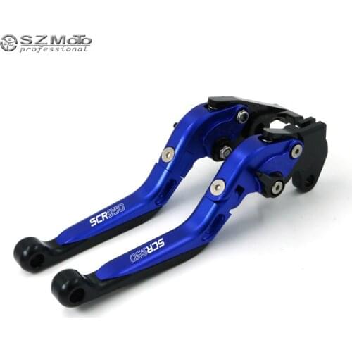 For YAMAHA SCR950 SCR 950 2017-2018 Front Rear Brake Lever Motorcycle Adjustabale Folding Extendable Motor Parts