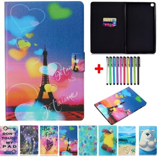 Etui Painted Shell For Samsung Galaxy Tab A7 Lite Case 2021 SM-T225 SM-T220 8.7 inch Tablet For Samsung Tab A7 Lite T220 Cover