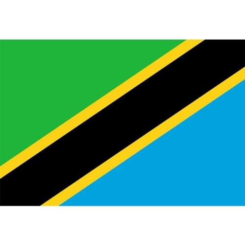 Yehoy hanging 90*150cm United Republic of Tanzania Flag For Decoration