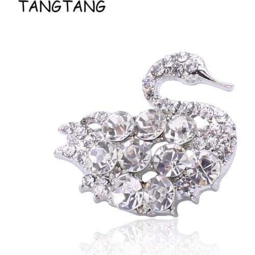 Hot Sale New Small Fashion Crystal Rhinestone Cheap Wedding Swan Brooch Pin for Women Men Clothes Accessory 2018 Item NO: BH7314