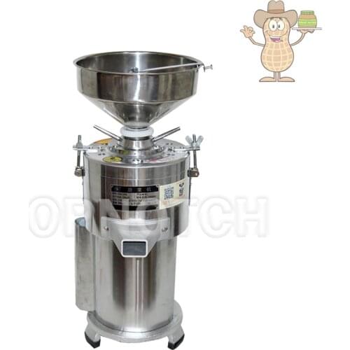 Commercial Peanut Sesame Butter Making Machine 30kg / h Sesame Paste Sauce Grinding Machine 220V