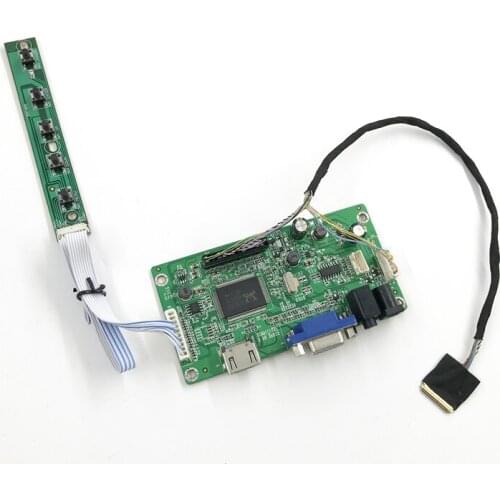 Lcd controller board VGA Audio HDMI-compatible kit for 15.6 inch 1920X1080 lcd panel LP156WF4-SPB1 N156HGE-EA1 N156HCA-EA1