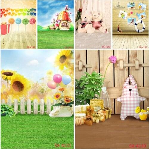 Summer Tropical Sea Beach Palms Tree Photography Background Child Portrait Photo Backdrops Photo Studio Props 2157 YXFL-13