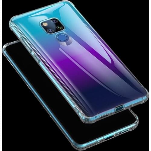 Soft Transparent TPU case For Huawei Mate 20 Pro shockproof airbag slim Protect back cover for huawei mate 20 20Pro Mate20 shell