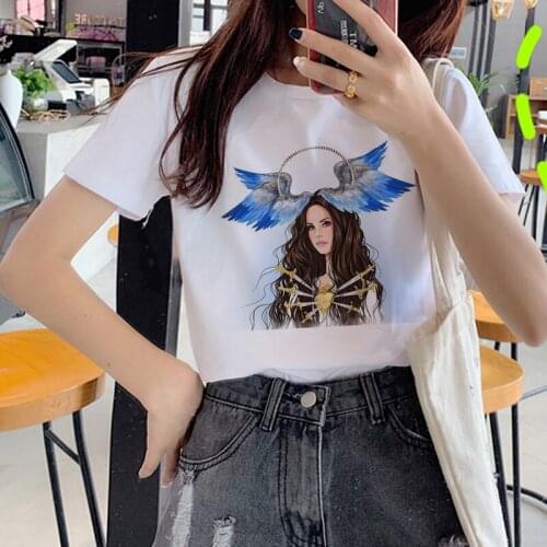 Lana Del Rey clothes t shirt female harajuku kawaii couple clothes vintage harajuku tshirt t shirt graphic tees women