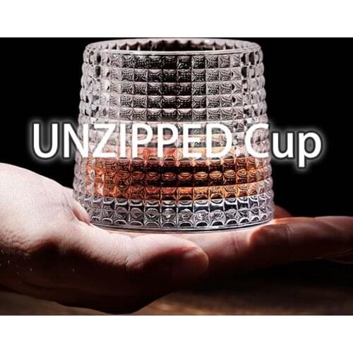 UNZIPPED rotating whiskey glass Drinking Beer coffee cups Stylish Nordic style Something new