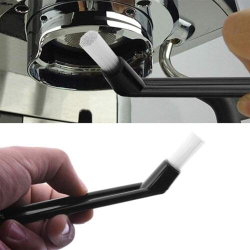 Coffee Machine Cleaning Brush Home Dust Brush Plastic Handle Keyboards Brush Cleaner Tools Coffee Grime Cleaning Brush