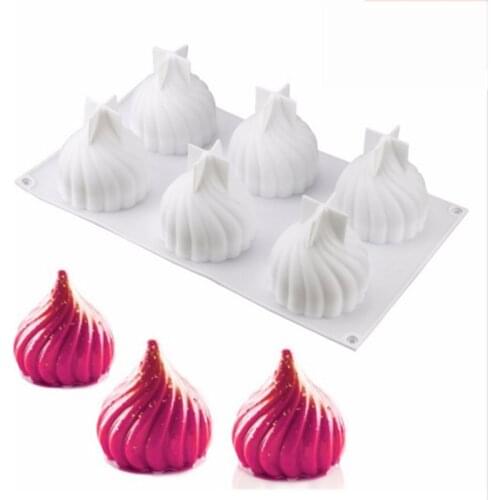 1PCS 3D RUSSIAN TALE Silicone Mold Cake Decorating Baking pastry Tools For Chocolate Truffle Mousse Moulds Pastry Art Cake Mould