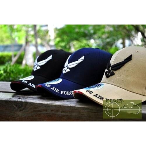 Tomwang2012. US ARMY USAF AIR FORCE WINGS TACTICAL EMBROIDERED BASEBALL CAP HAT Unisex Baseball Caps