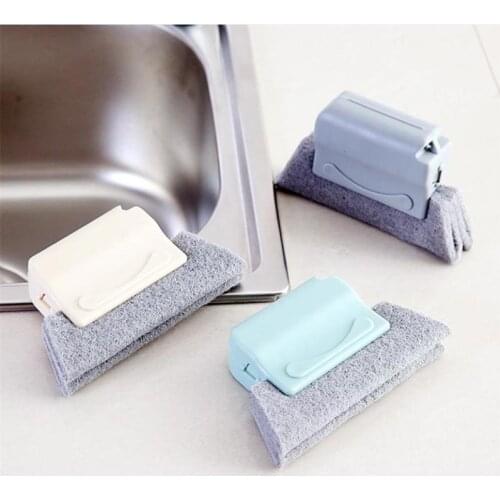Recess Groove Cleaning Brush Window Door Gap Dirty Cleaning Brush Plastic Sill Bathroom Kitchen Floor Crevice Cleaner Tool