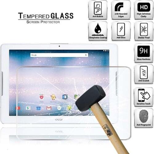 Tablet Tempered Glass Screen Protector Cover for Acer Iconia One 10 B3-A30 Anti-Scratch Tablet Computer Tempered Film
