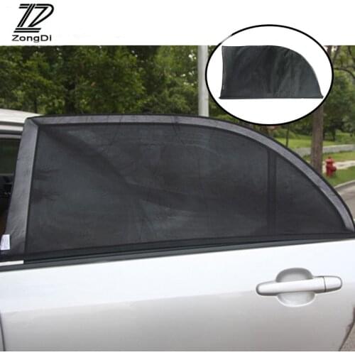 ZD 2Pcs For Alfa Romeo 159 BMW E46 E39 E36 E90 E53 Audi A3 A6 C5 A4 B6 B8 Car Window Windshield Sun Shade Visor Curtain Covers