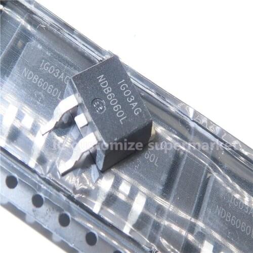 10PCS/LOT NDB6060L TO-263 60V 48A SMD Triode