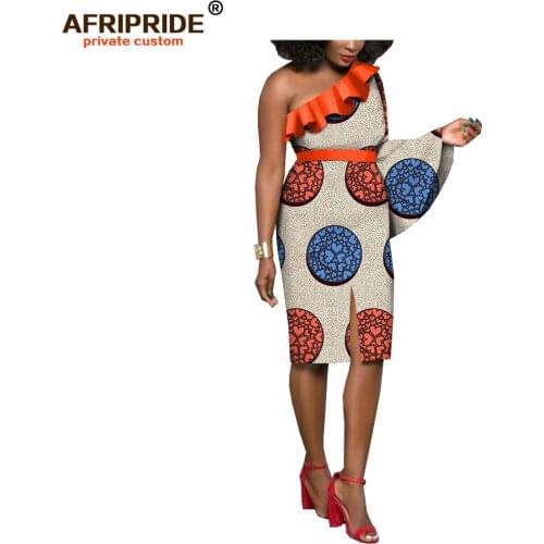 Летние платья с разрезом AFRIPRIDE China At AliExpress
