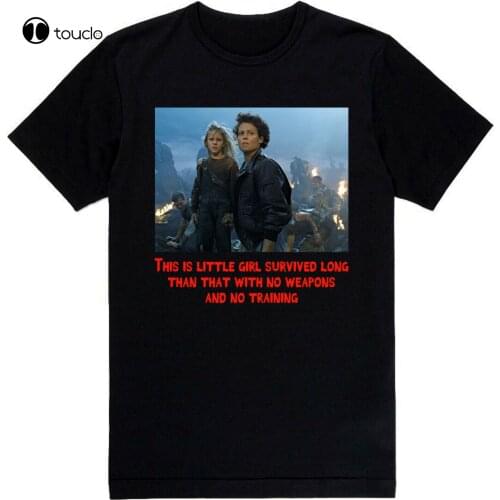 Alien Ellen Ripley Vintage Horror Movie Black T-Shirt Mnh050521090