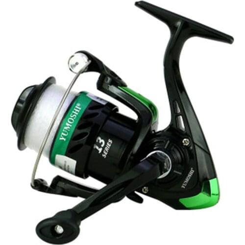 High Quality New Plastic Spool With Wire Spinning Reel FF3000-7000 5.2:1/4.7:1 Gear Ratio High Speed Fishing Reel