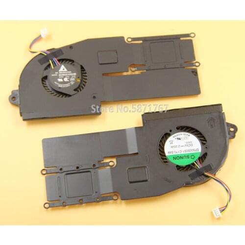 CPU Cooler Heatsink Fan For ASUS VivoBook S200E X201E X202E X202EP F201E Q200E