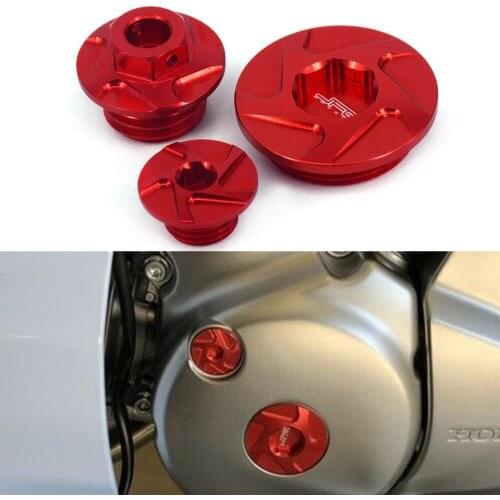 Motorcycle Engine Timing Oil Filter Plugs Screw Bolts Nut For Honda CRF150R CRF250R CRF450R CRF450X Super Cub 125 CA125A