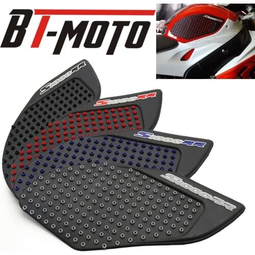 For BMW S1000R RR S1000RR 2010 2011 2012 2013 2014 2015 Tank Pad Protector Sticker Decal Gas Knee Grip Tank Traction Pad Side