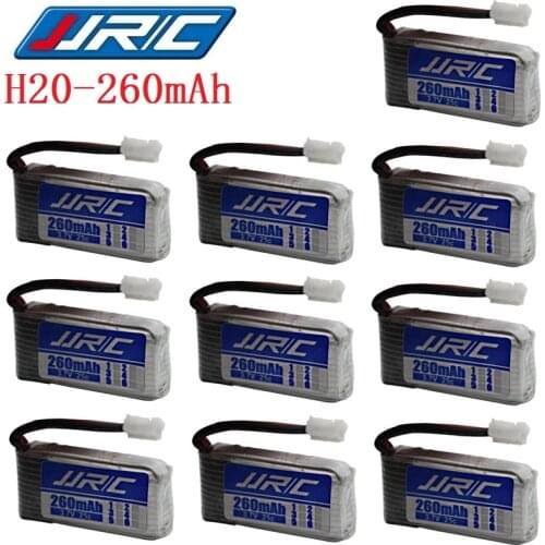 1-10Pcs Original Battery For JJRC H20 1s 3.7V 150mAh/260mAh For JJRC H20 Syma S8 M67 U839 RC Quadcopter Parts 3.7V Lipo Battery