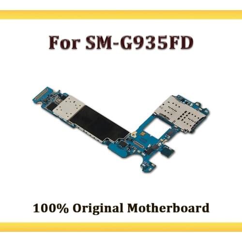 Unlocked Motherboard For Samsung Galaxy S7 Edge Motherboard G935FD 32GB Logic Board,Original Replacement For S7 G935FD Mainboard