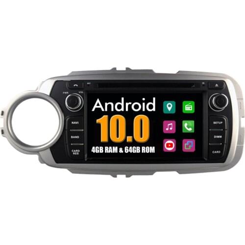 RoverOne Car Multimedia Player For Toyota Yaris 2012 2013 Android 10 Touchscreen Radio Yaris DVD GPS Stereo Bluetooth PhoneLink