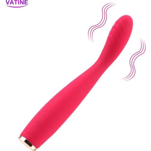 Slim Vibrators Dildos Anal Plug Vagina Massager Clitoris Stimulator Sex Toys for Women Female Masturbator Machine Couple Tools