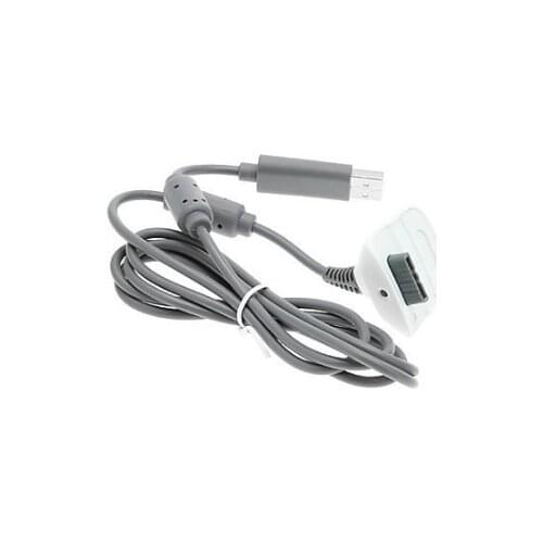 USB Charging Cable For Xbox 360 Wireless Game Controller Gamepad Joystick Power Supply Charger Cable Game Cables