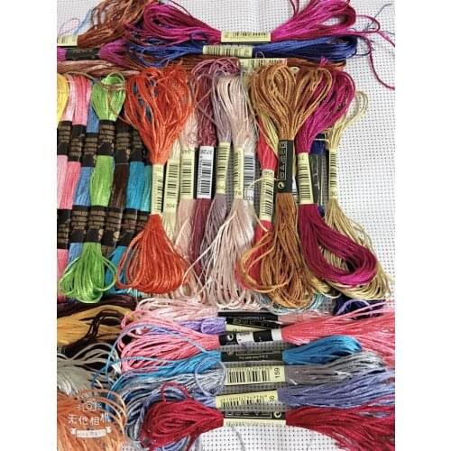 10/20/ 40/50 silk embroidery100% silk thread Spiraea embroide silk thread small sticks of hand embroidery cross stitch