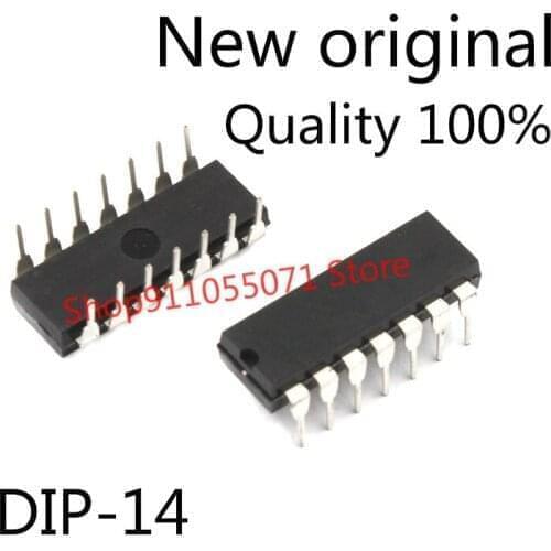10PCS/LOT TL074CN DIP14 TL074 DIP-14 074CN DIP Original In Stock