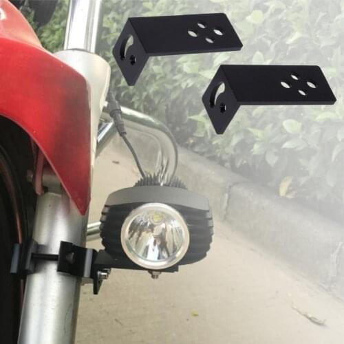 2Pcs Turn Signal Mount Rotatable Easy Installation Aluminum Alloy Light Indicator Bracket Clamp for Motorcycles Accessories