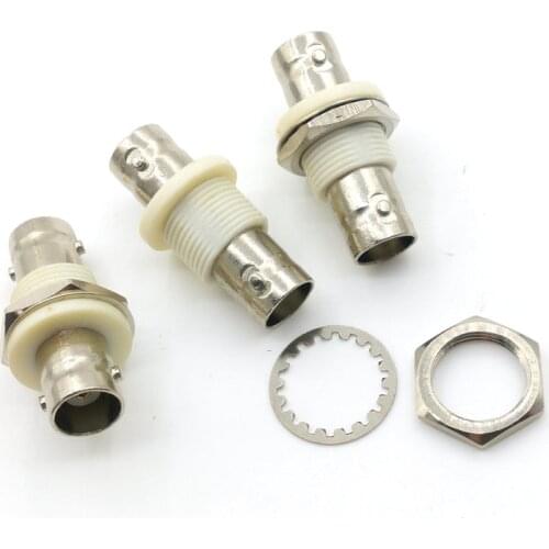 20pcs BNC female to female coupler socket connector panel installation adapter
