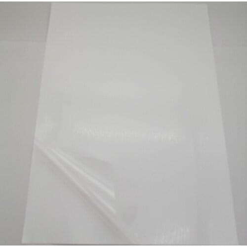 Free Shipping Fast Dry 80 Micron A4 Blank Translucent PVC Label Sticker for Inkjet Printer