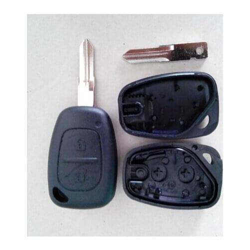 2 Buttons Remote Key Shell for RENAULT Traffic Master Vivaro Movano Kangoo Car Blanks Case