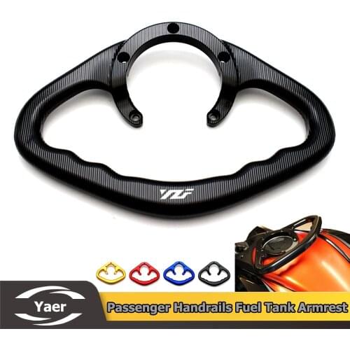 For YAMAHA YZF-R1 YZF-R6 YZF 600 1000 YZF R1 R3 R25 R15 R6 CNC Motorcycle Passenger Handle Gas Fuel Tank Armrest Handgrips