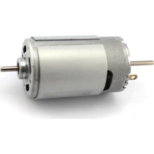 Biaxial 550 motor/12v miniature DC motor model / high-speed 3.175mm motor / DIY electric drill motor