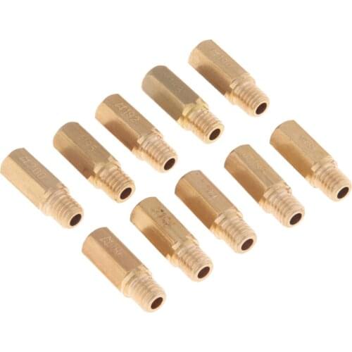 Carburetor Repair Kit Main Jet Injector Nozzles Set For PWK 10 Sizes:185-200