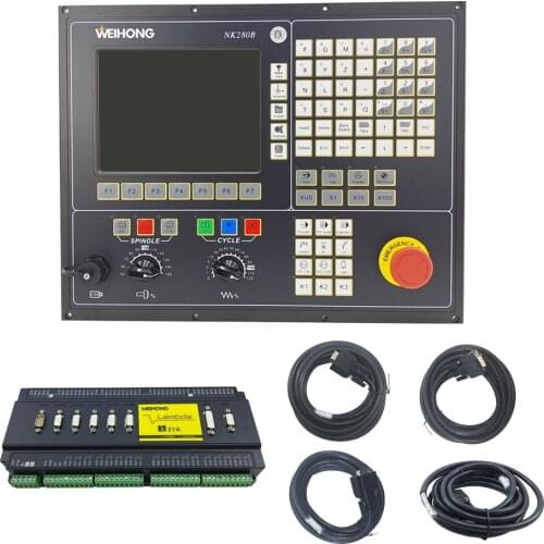 Nc Studio offline CNC motion control system 3-axis 4-axis controller supports automatic tool change English version WEIHONG