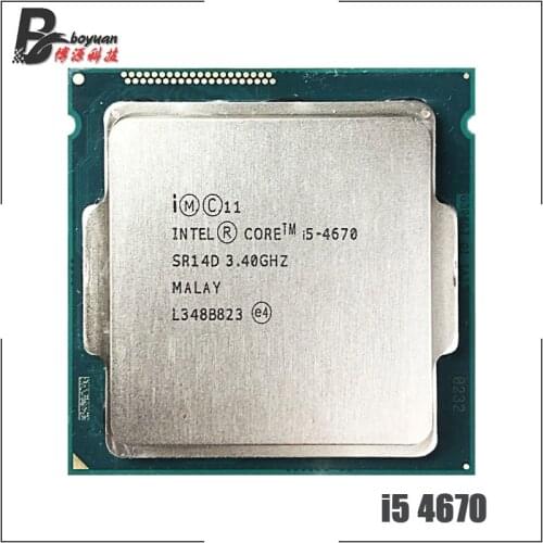 Intel Core i5-4670 i5 4670 3.4 GHz Quad-Core CPU Processor 6M 84W LGA 1150