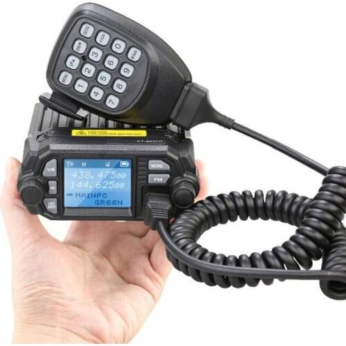 QYT KT-8900D Mini Walkie Talkie 25W High Powerful Quad-band Dual-segment Mini Radio Digital Display Handheld Radio Walkie Talkie