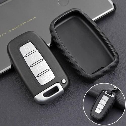 Silicone Key Bag Cover Protector Car Key Case Shell for Hyundai Kia IX35 Sonata Fredy K2 K5 Sportage Sorento KX3 Forte Sedona