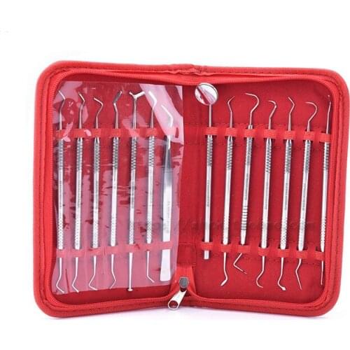 Dental equipment 14 sets of equipment dental tools sets of scaling cure cure mixing correction check all-around package