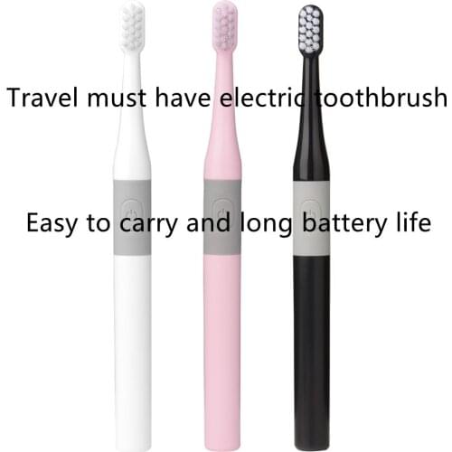 Adult intelligent electric toothbrush whitening toothbrush waterproof replaceable AA battery